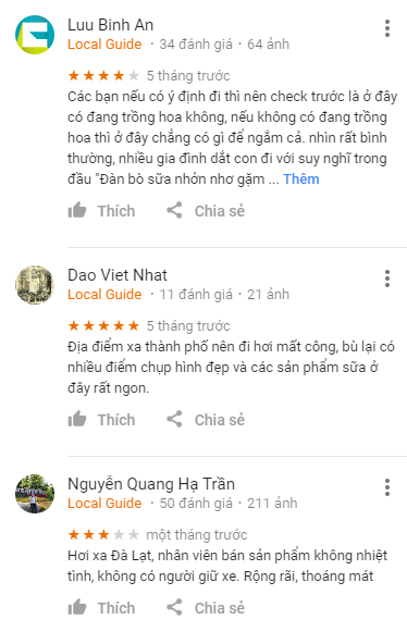 Review Đà Lạt Milk Farm