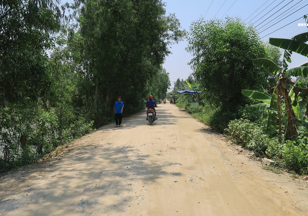 Con đường làng quê An Giang