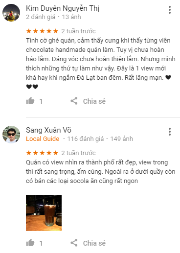 Review Up Coffee Đà Lạt
