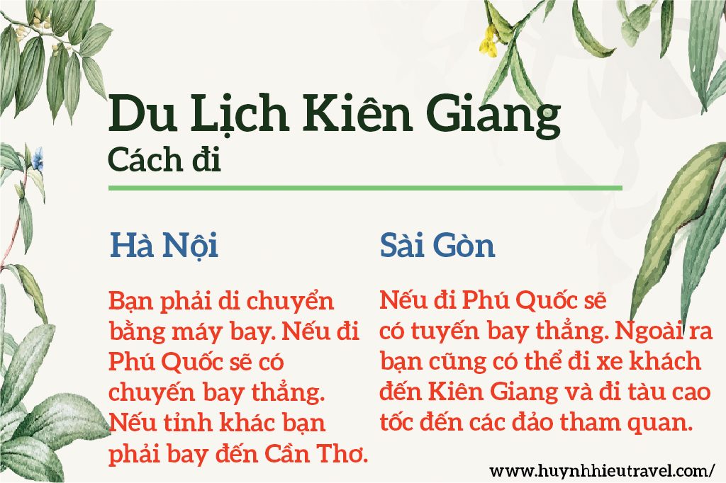 Du lịch Kiên Giang | ĐỊA ĐIỂM nổi tiếng, KINH NGHIỆM từ A-Z cho bạn