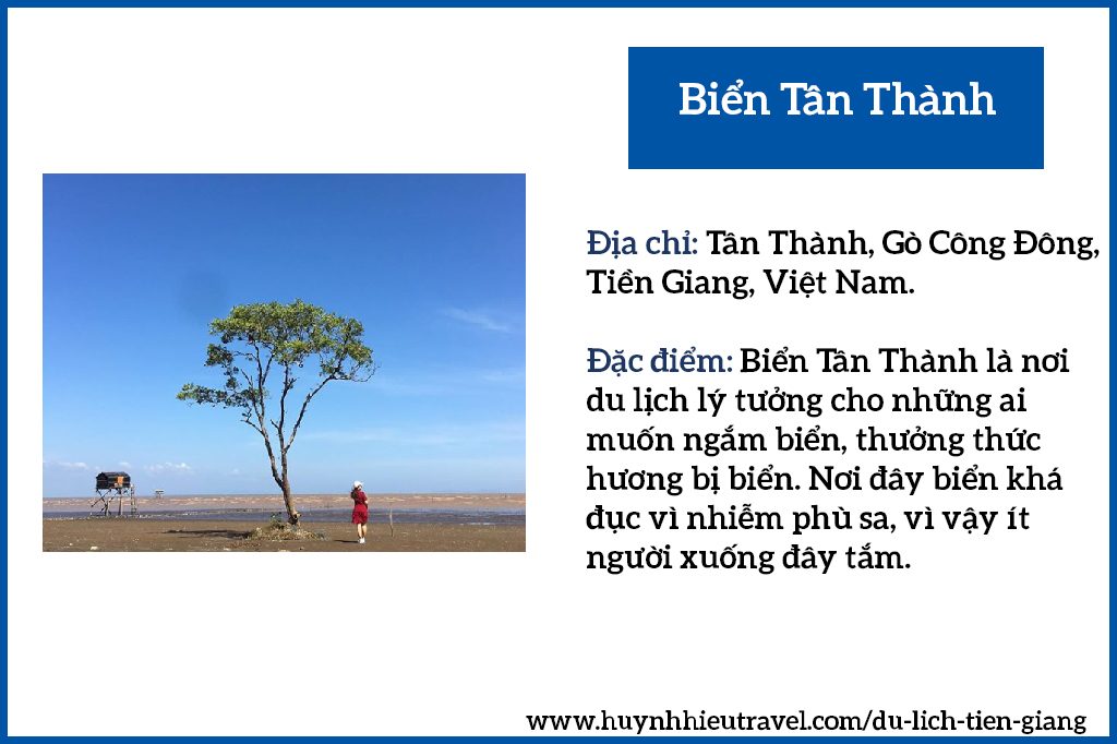 Giới thiệu biển Tân Thành Tiền Giang