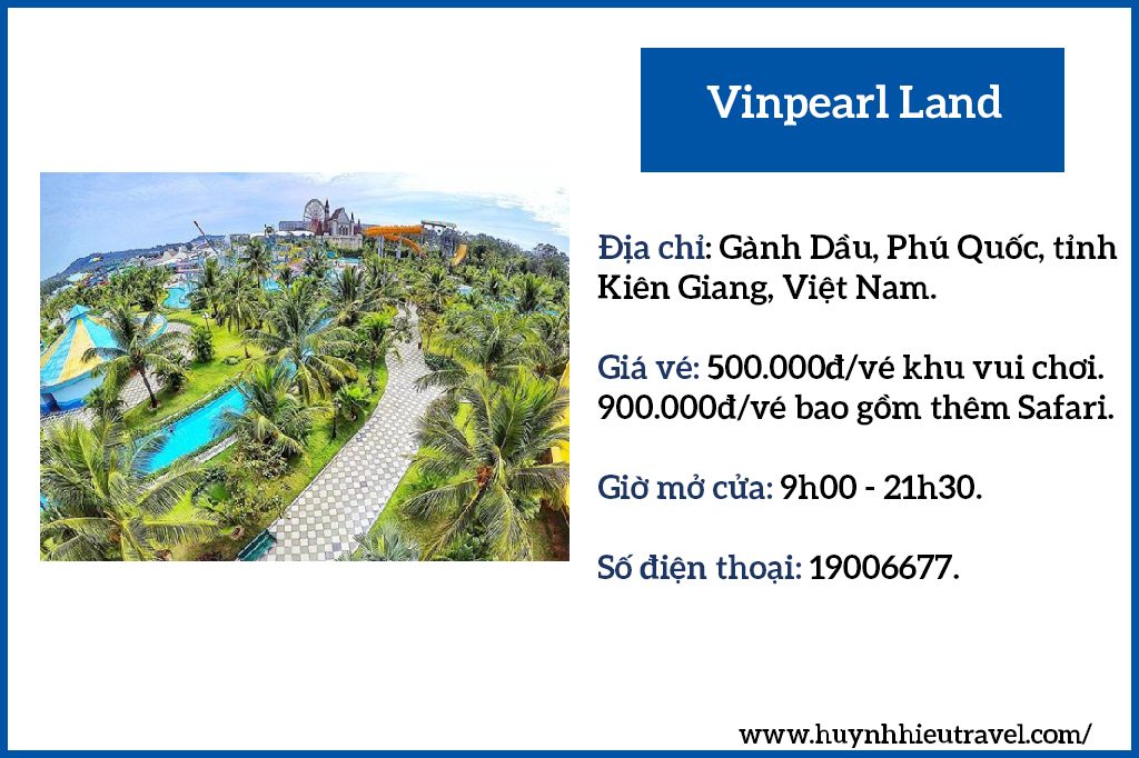 Thuyết minh Vinpearl Land Phú Quốc