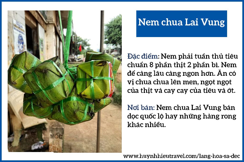 Thông tin nem chua Lai Vung