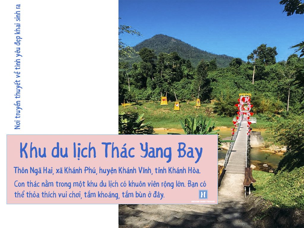 Giới thiệu khu du lịch thác Yang Bay Nha Trang