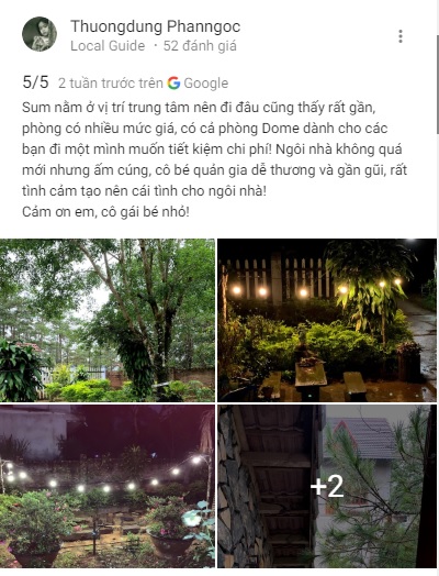 Đánh giá khách du lịch về Sum Villa Măng Đen
