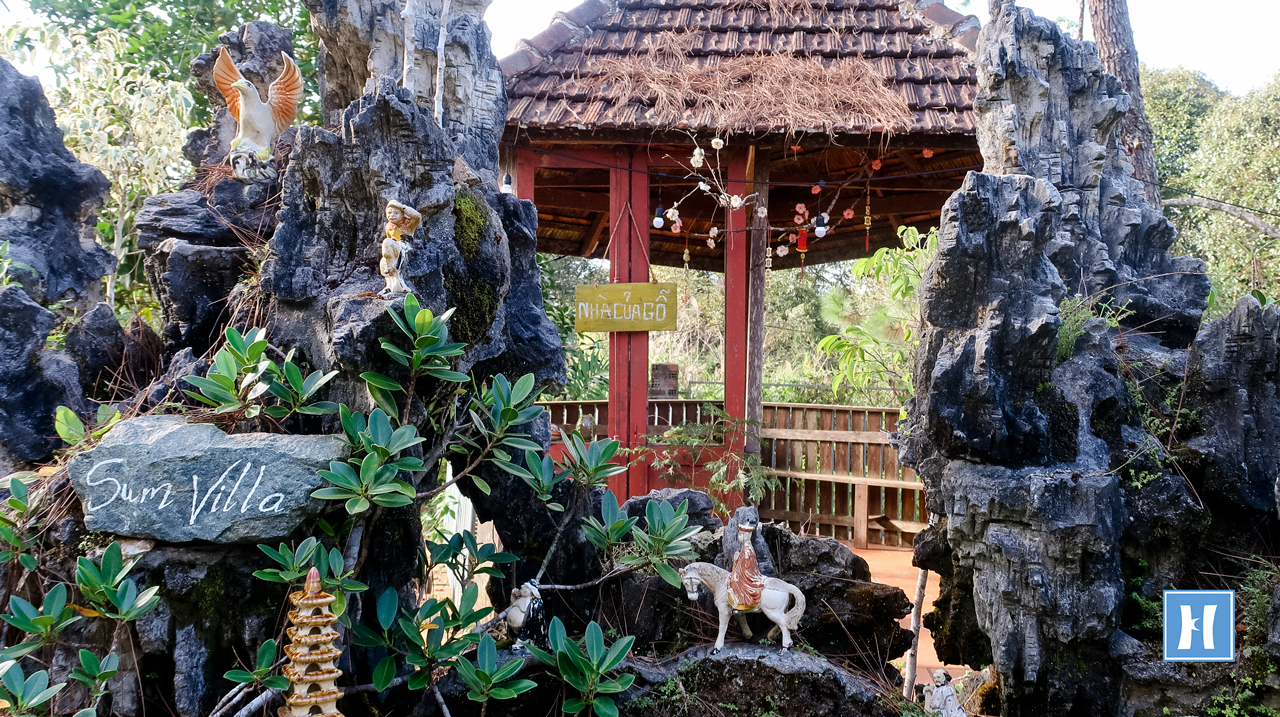 Nhà của gỗ Sum Villa Măng Đen
