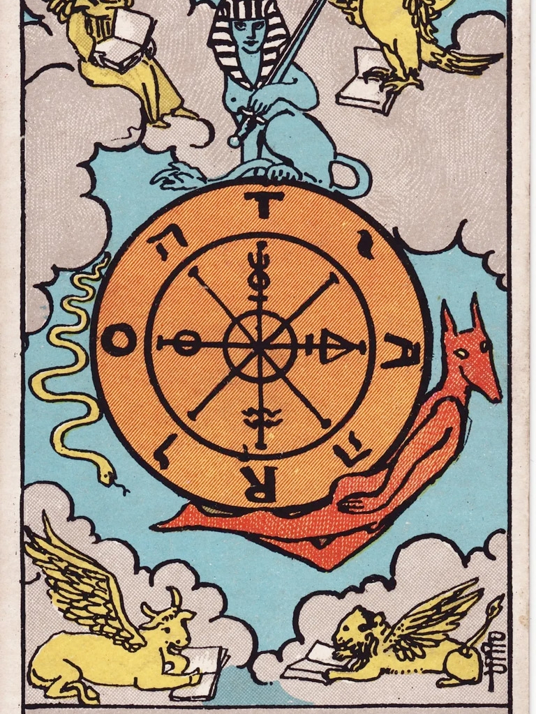 Wheel of Fortune (Vòng quay may mắn) tarot